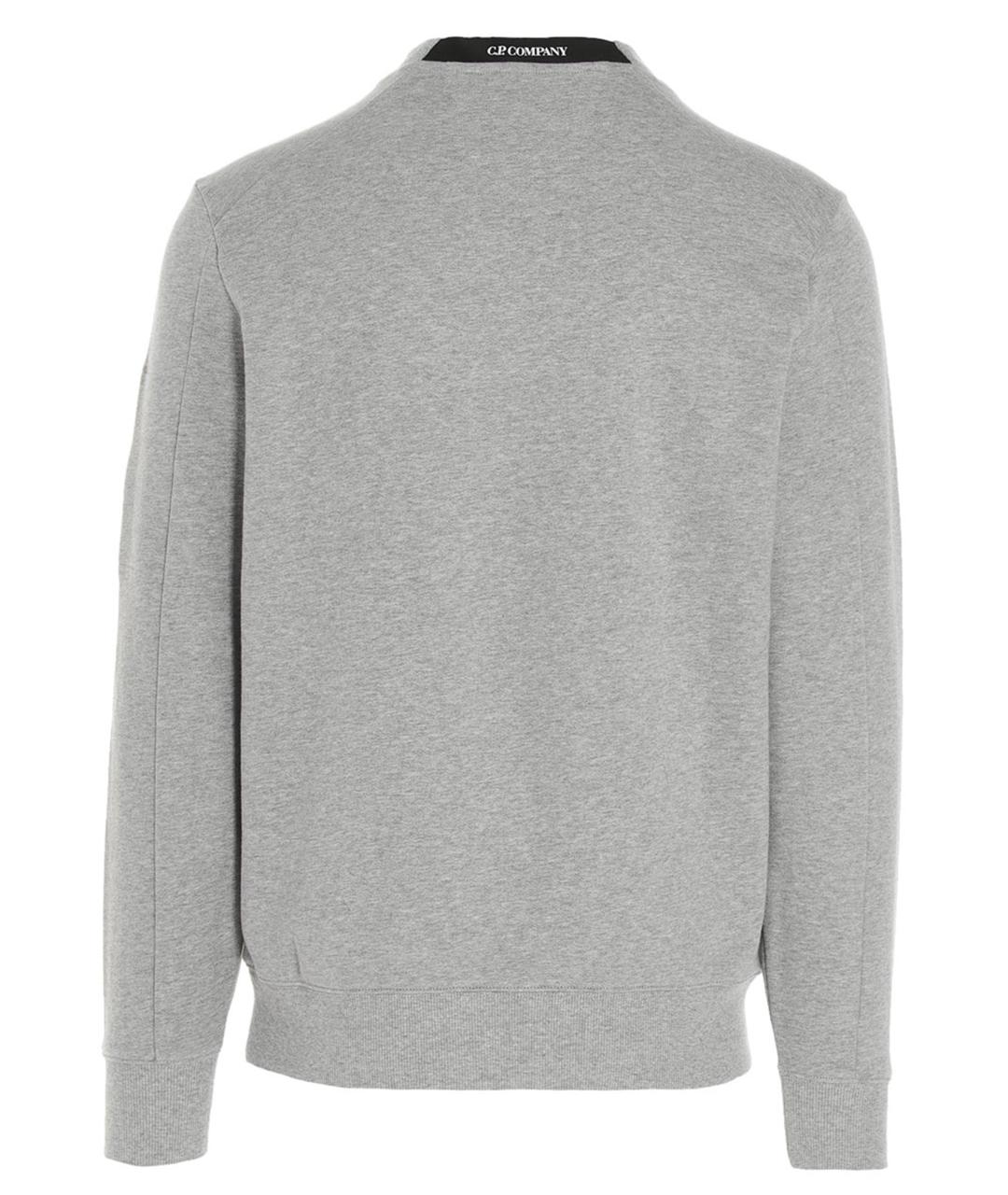 CP COMPANY Серый хлопковый джемпер / свитер, фото 2