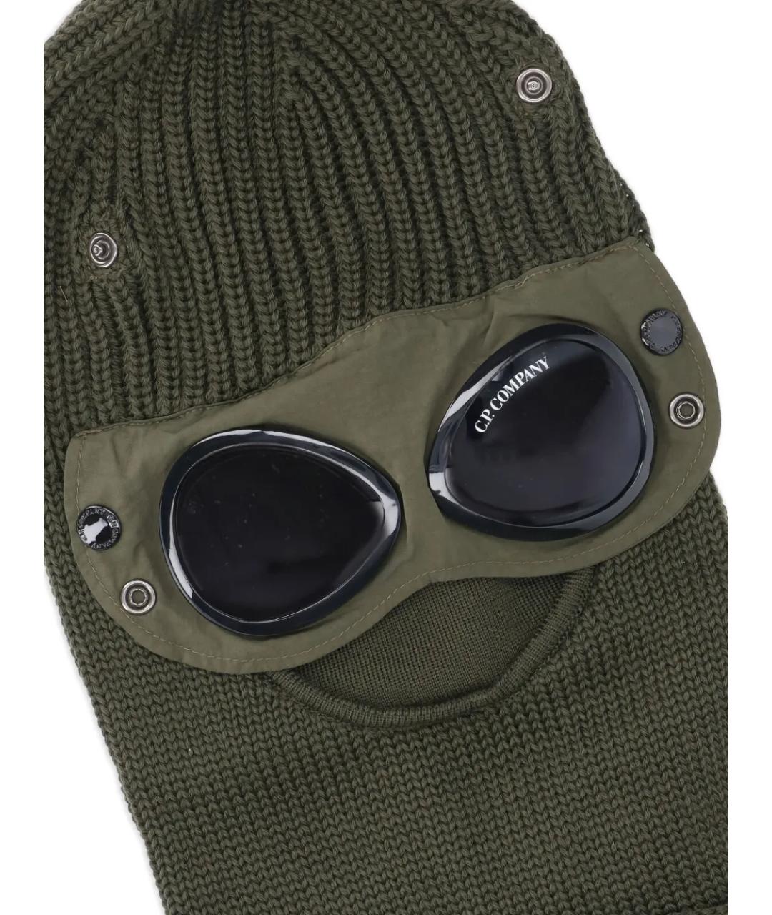 CP COMPANY Зеленая шерстяная шапка, фото 2