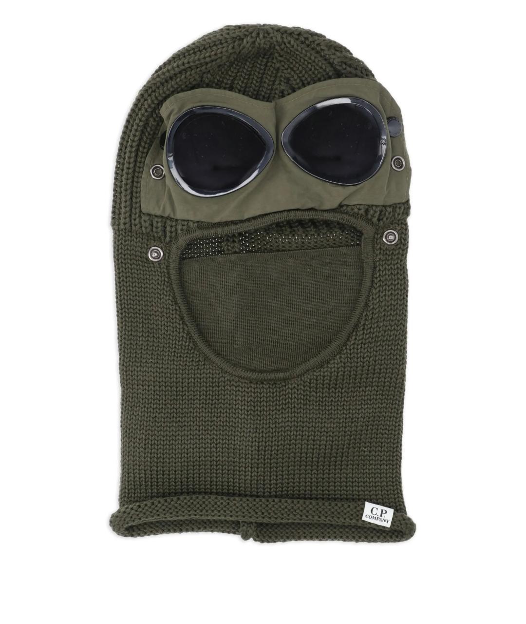 CP COMPANY Зеленая шерстяная шапка, фото 1