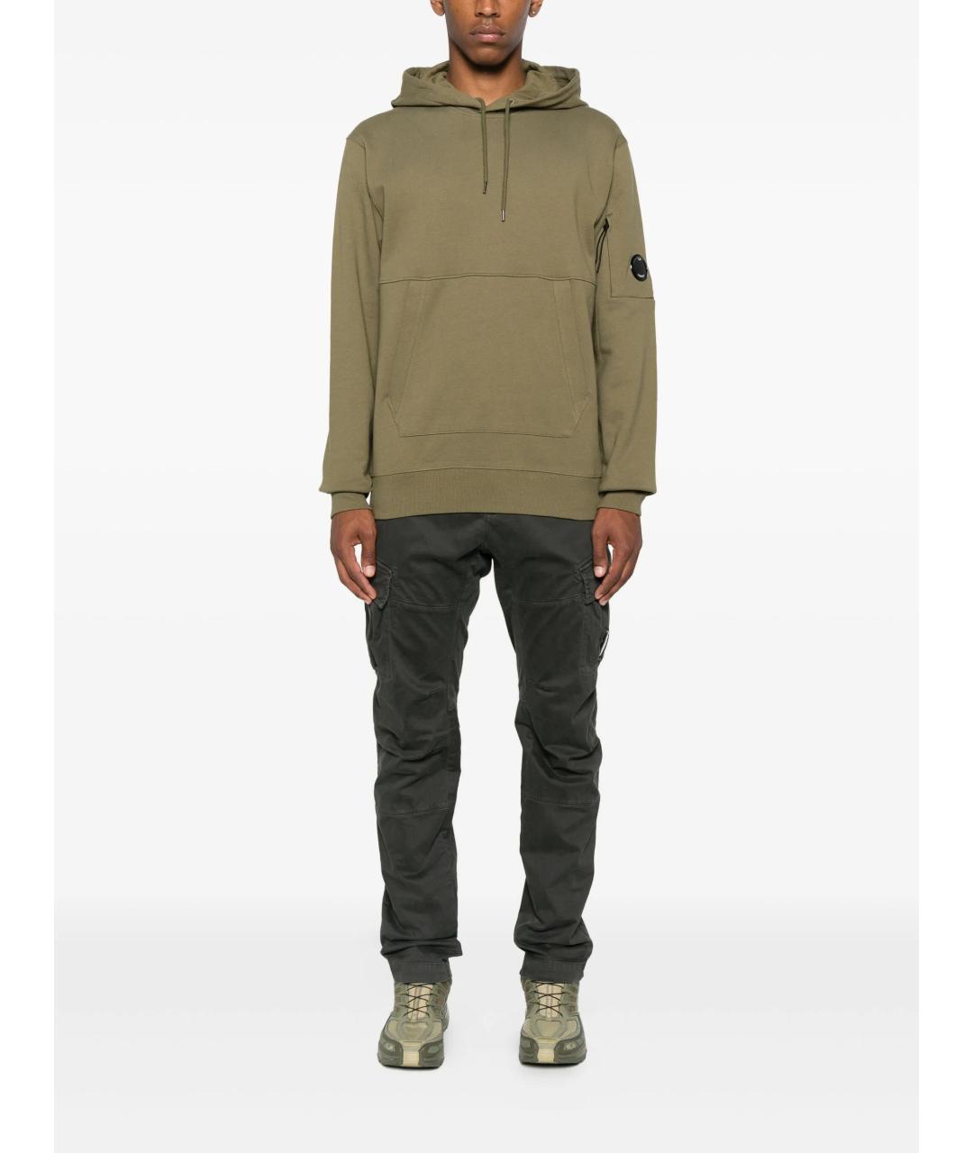 CP COMPANY Серые хлопковые повседневные брюки, фото 2