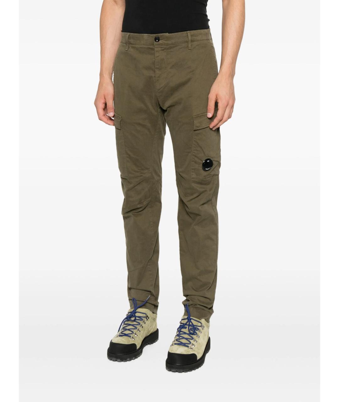 CP COMPANY Хаки хлопковые повседневные брюки, фото 3