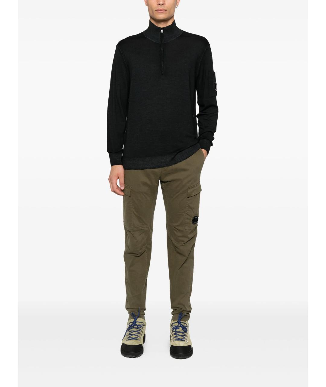 CP COMPANY Хаки хлопковые повседневные брюки, фото 2