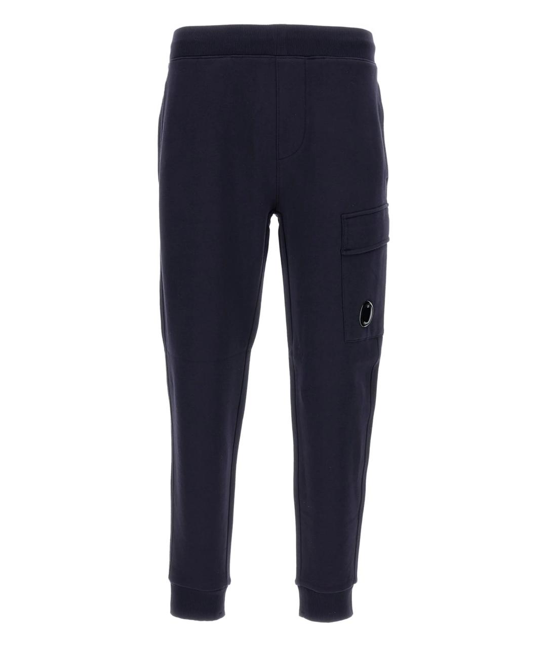 CP COMPANY Темно-синие хлопковые повседневные брюки, фото 1