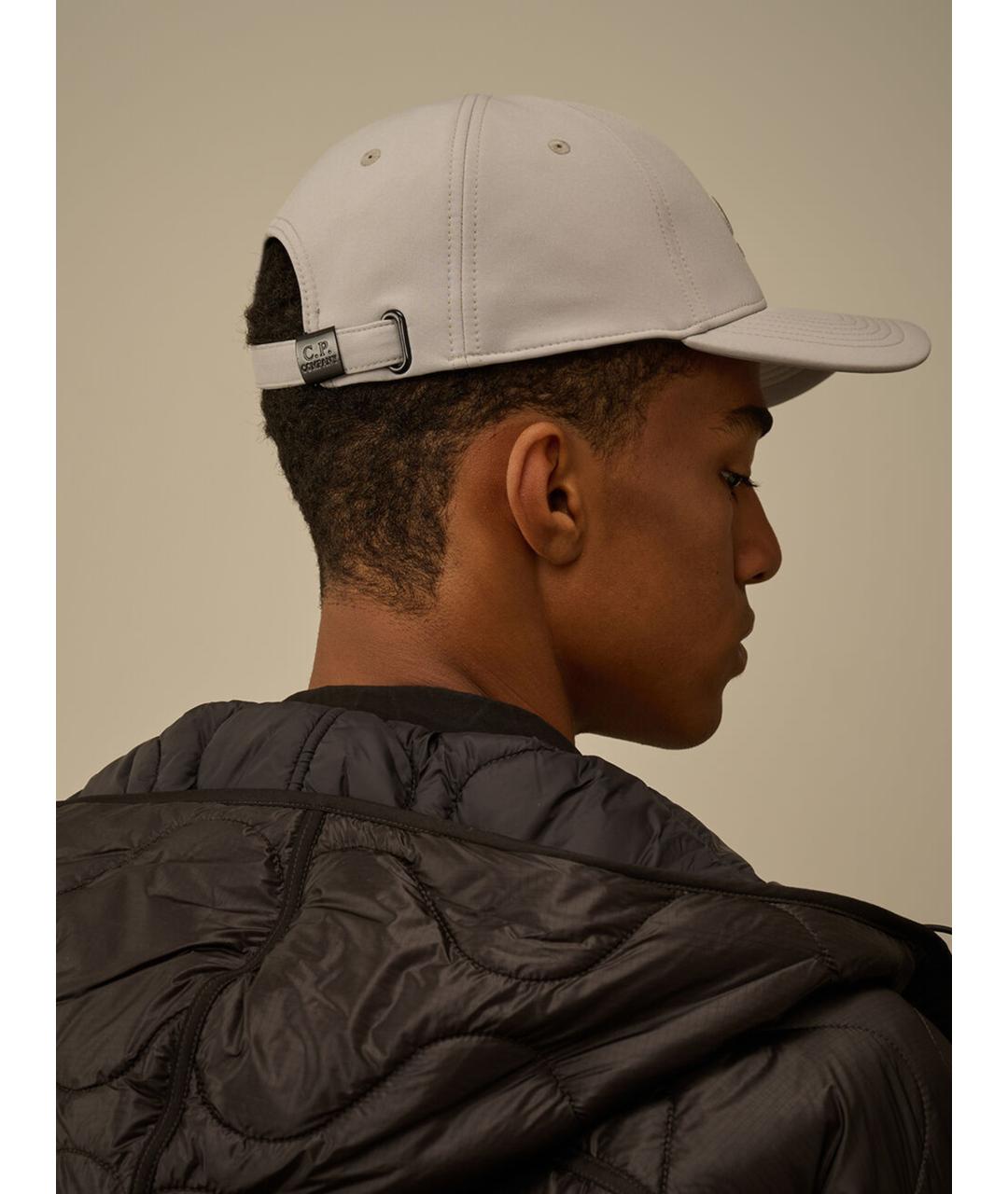 CP COMPANY Бежевая синтетическая кепка/бейсболка, фото 3