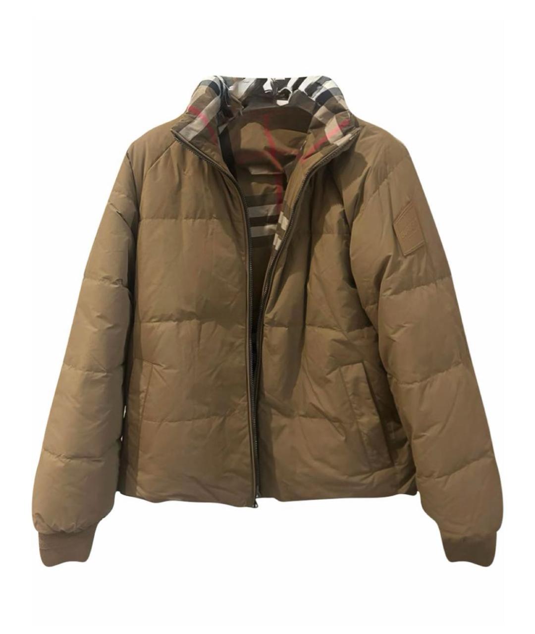 BURBERRY Бежевый пуховик, фото 1