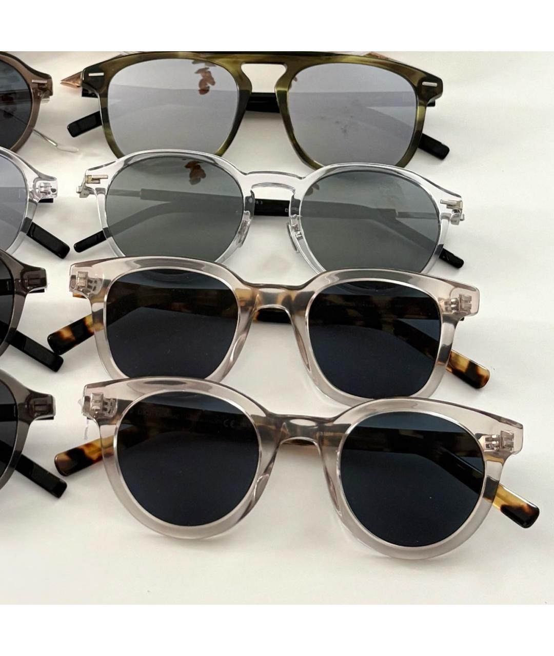 DIOR HOMME Мульти пластиковые солнцезащитные очки, фото 7