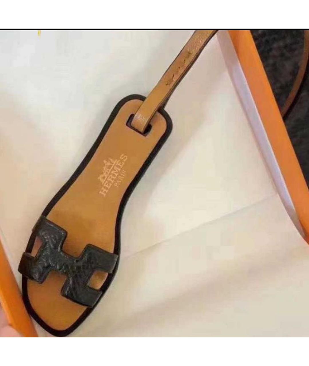 CELINE Коричневый брелок, фото 3