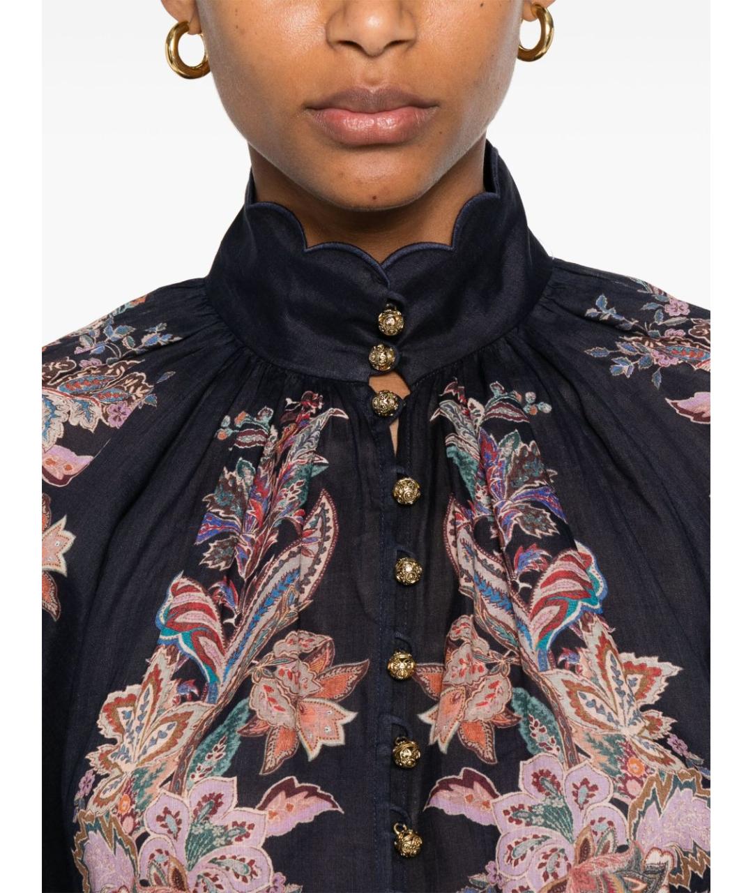 ZIMMERMANN Мульти рубашка, фото 4