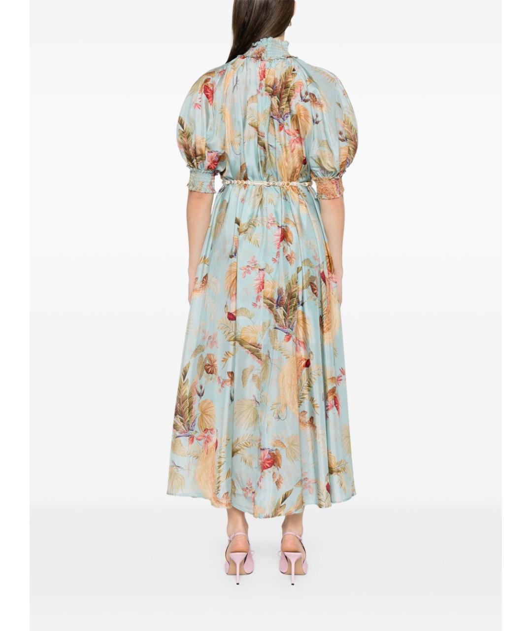 ZIMMERMANN Мульти шелковое платье, фото 4