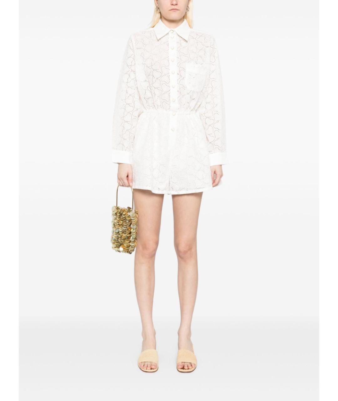 ZIMMERMANN Белое льняное платье, фото 5