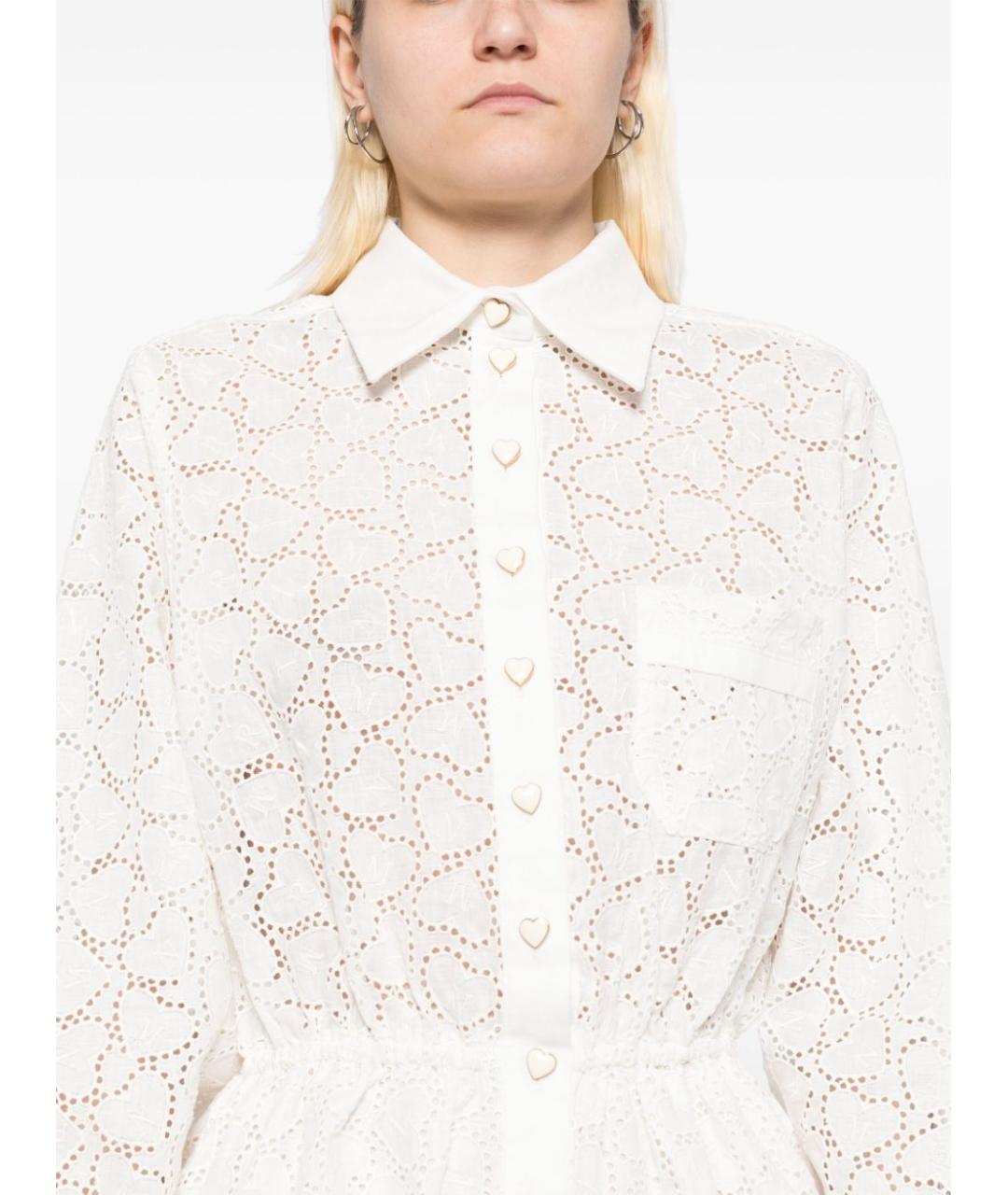 ZIMMERMANN Белое льняное платье, фото 3