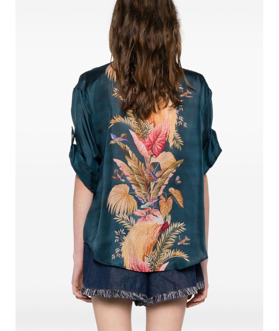 ZIMMERMANN Мульти шелковая рубашка, фото 5