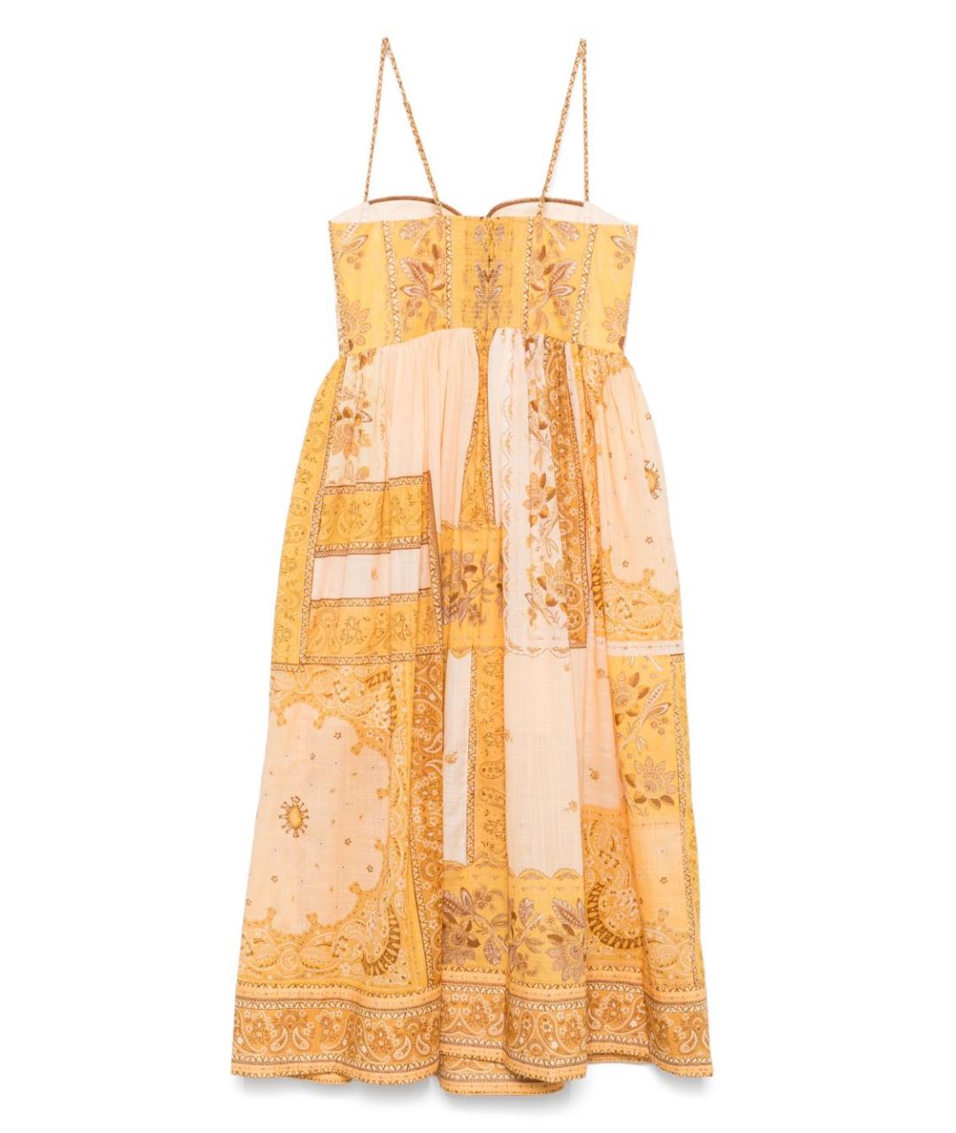 ZIMMERMANN Бежевое хлопковое платье, фото 2