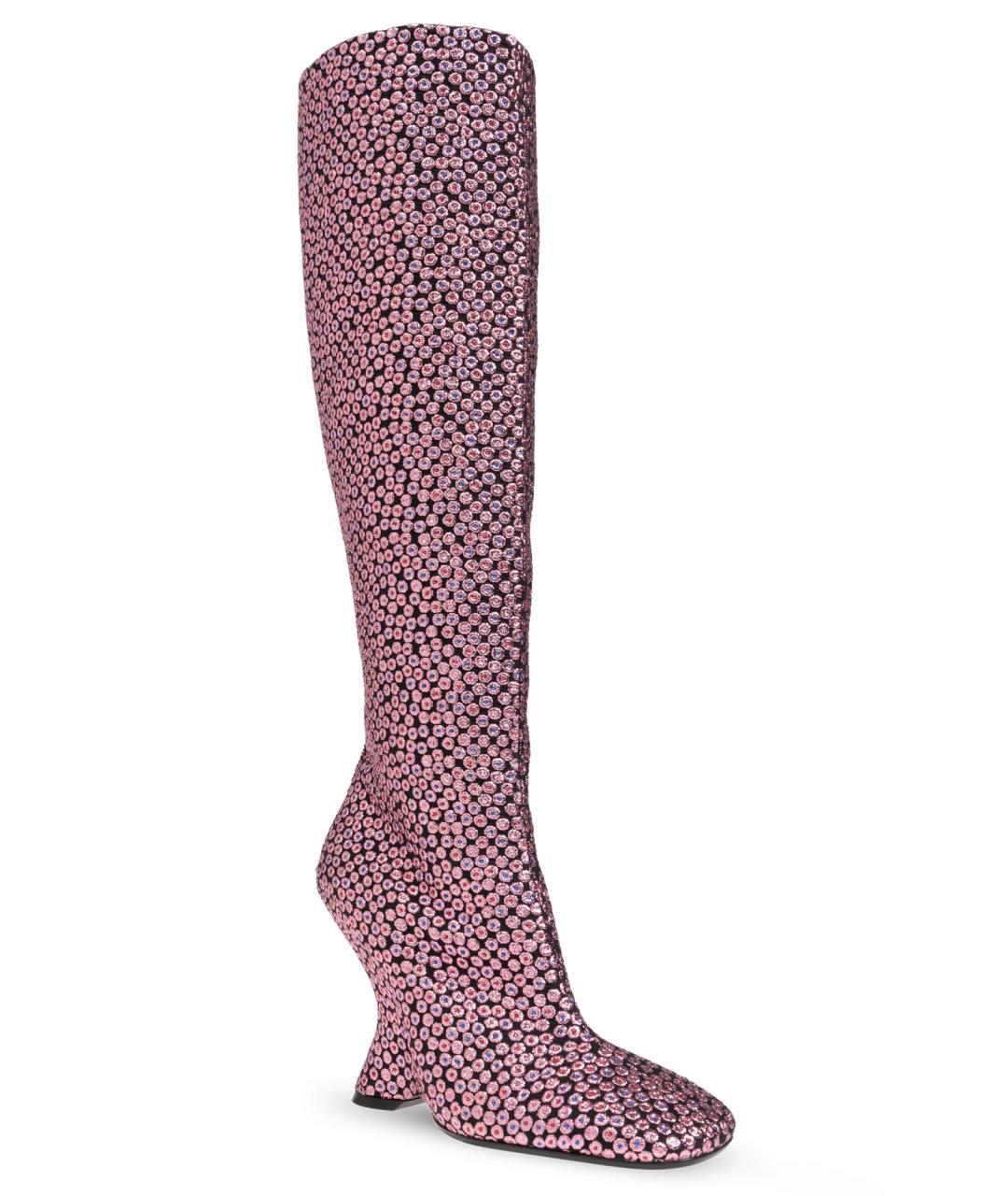 DRIES VAN NOTEN Розовые сапоги, фото 2