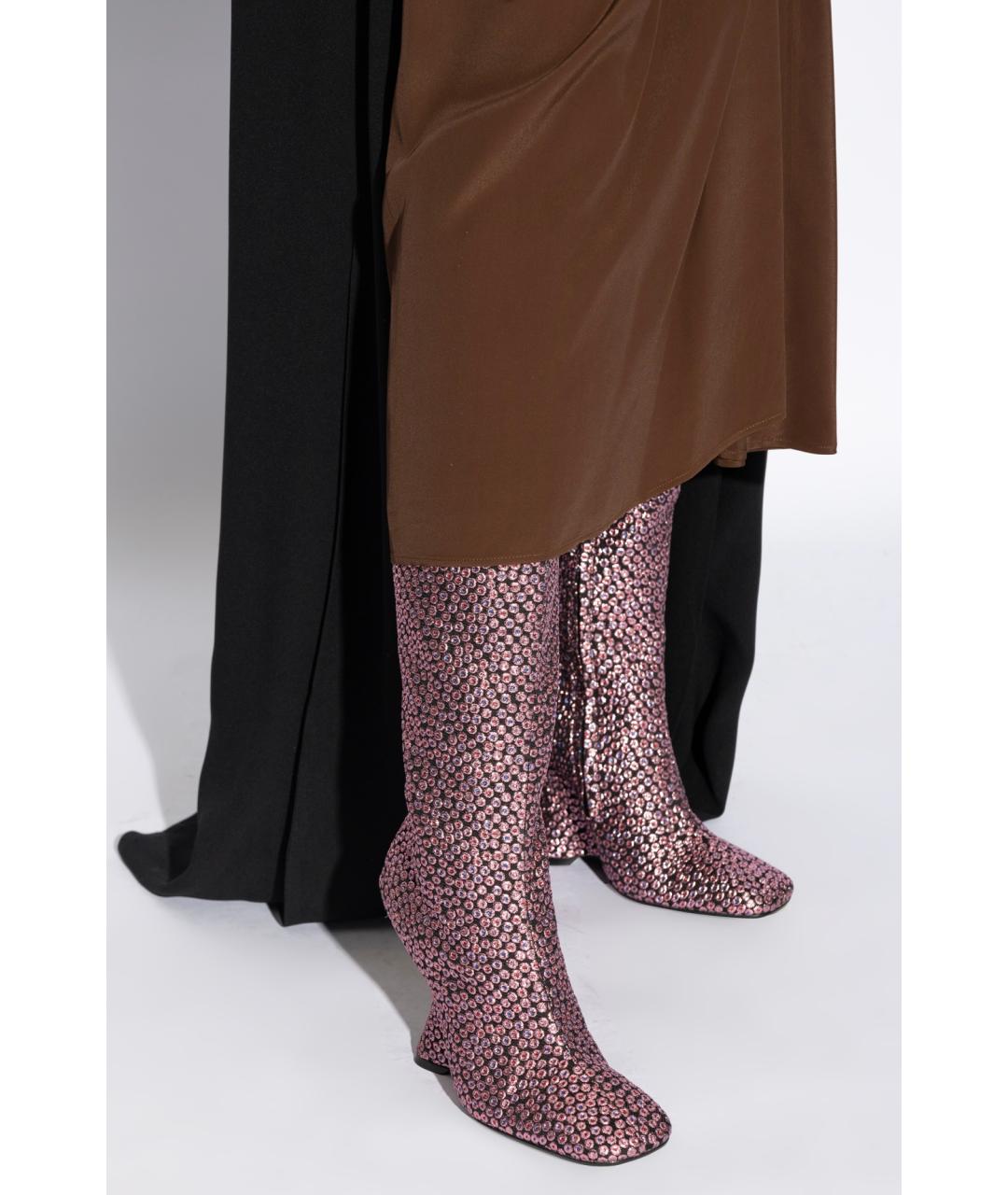 DRIES VAN NOTEN Розовые сапоги, фото 6