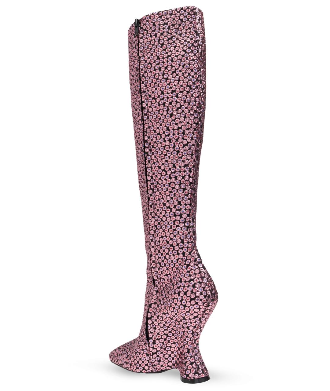 DRIES VAN NOTEN Розовые сапоги, фото 4