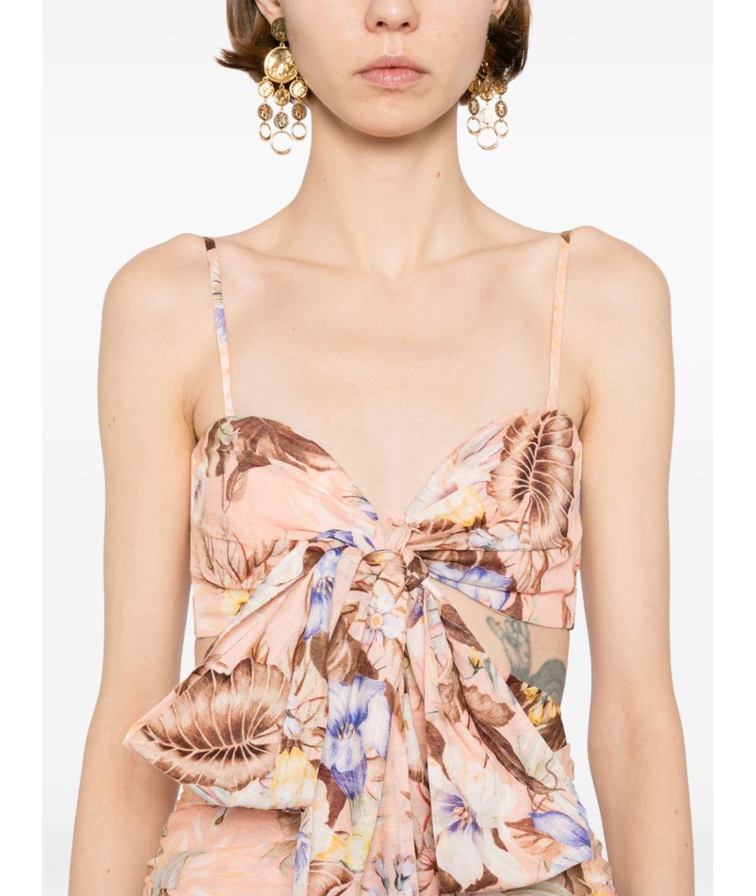 ZIMMERMANN Мульти хлопковое платье, фото 4