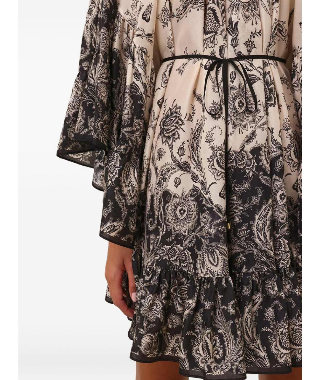ZIMMERMANN Мульти шелковое платье, фото 2