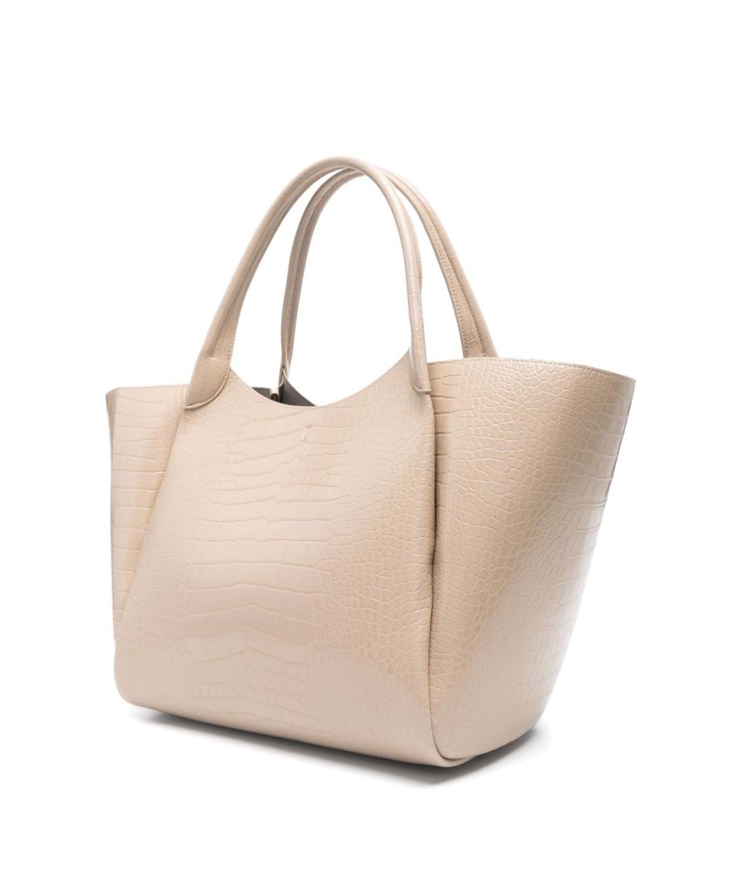 EMPORIO ARMANI Бежевая сумка тоут, фото 2