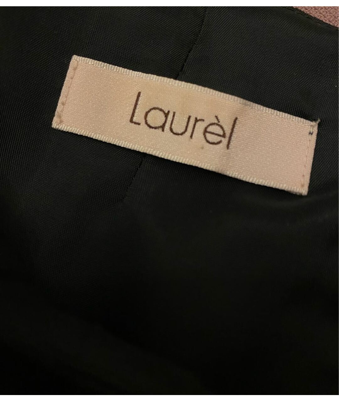LAUREL Черное полиэстеровое вечернее платье, фото 3