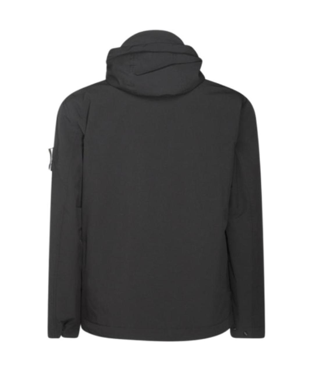 STONE ISLAND Черная куртка, фото 2