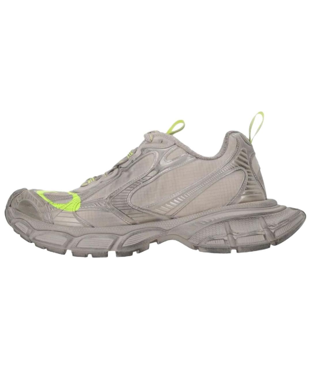 BALENCIAGA Серые низкие кроссовки / кеды, фото 2