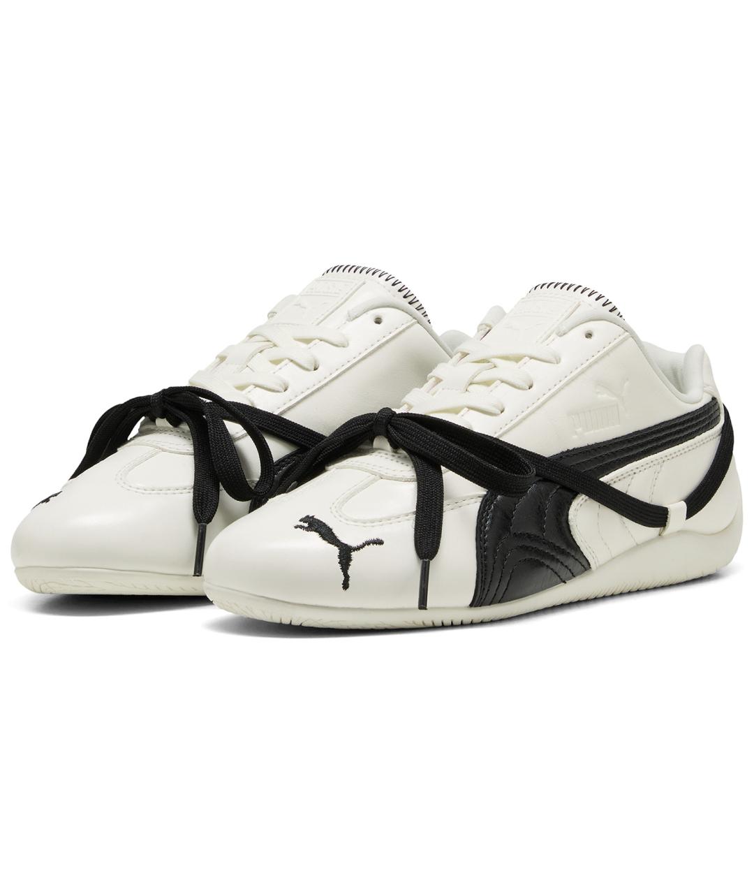 PUMA Белые кожаные кроссовки, фото 3