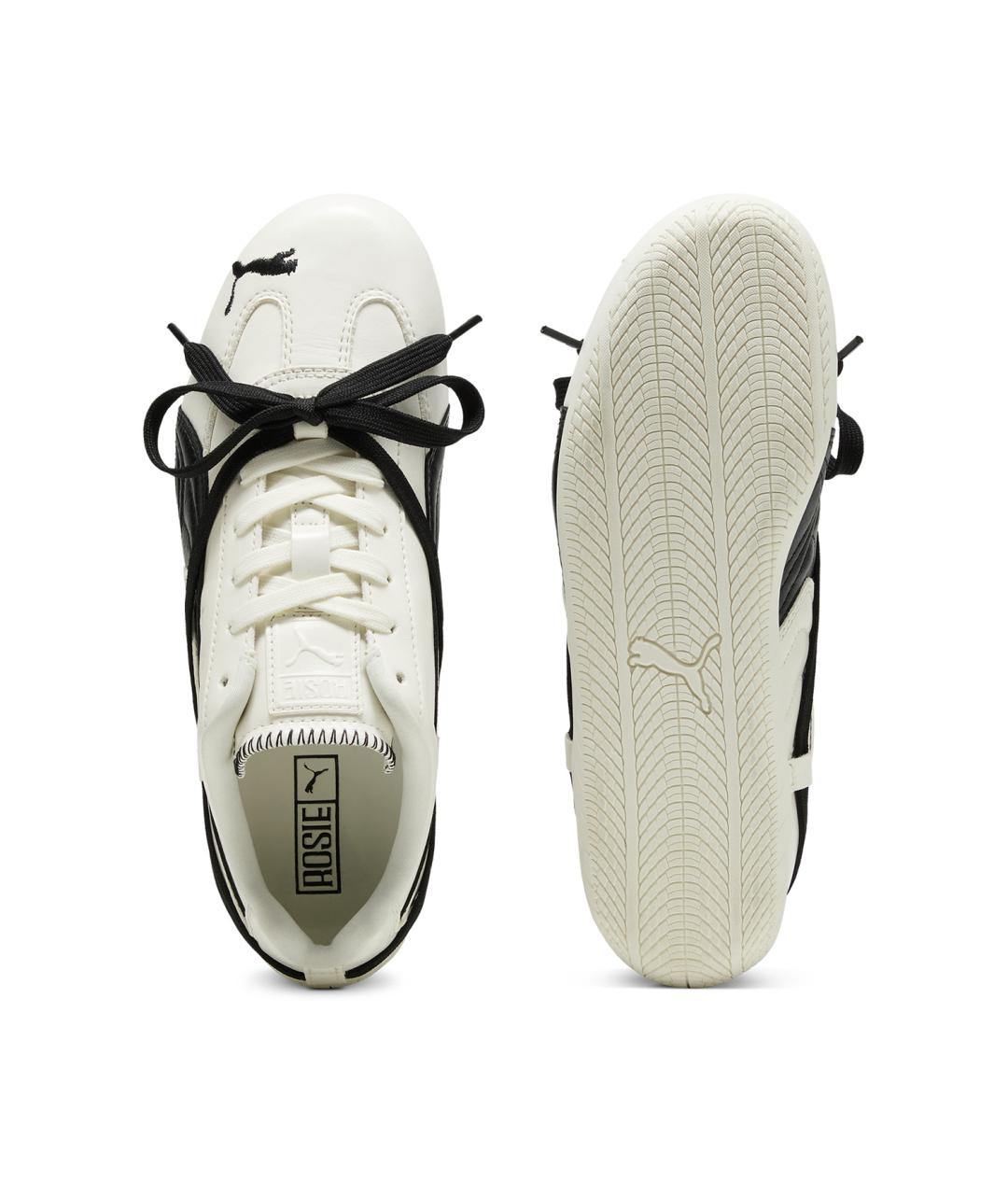 PUMA Белые кожаные кроссовки, фото 5