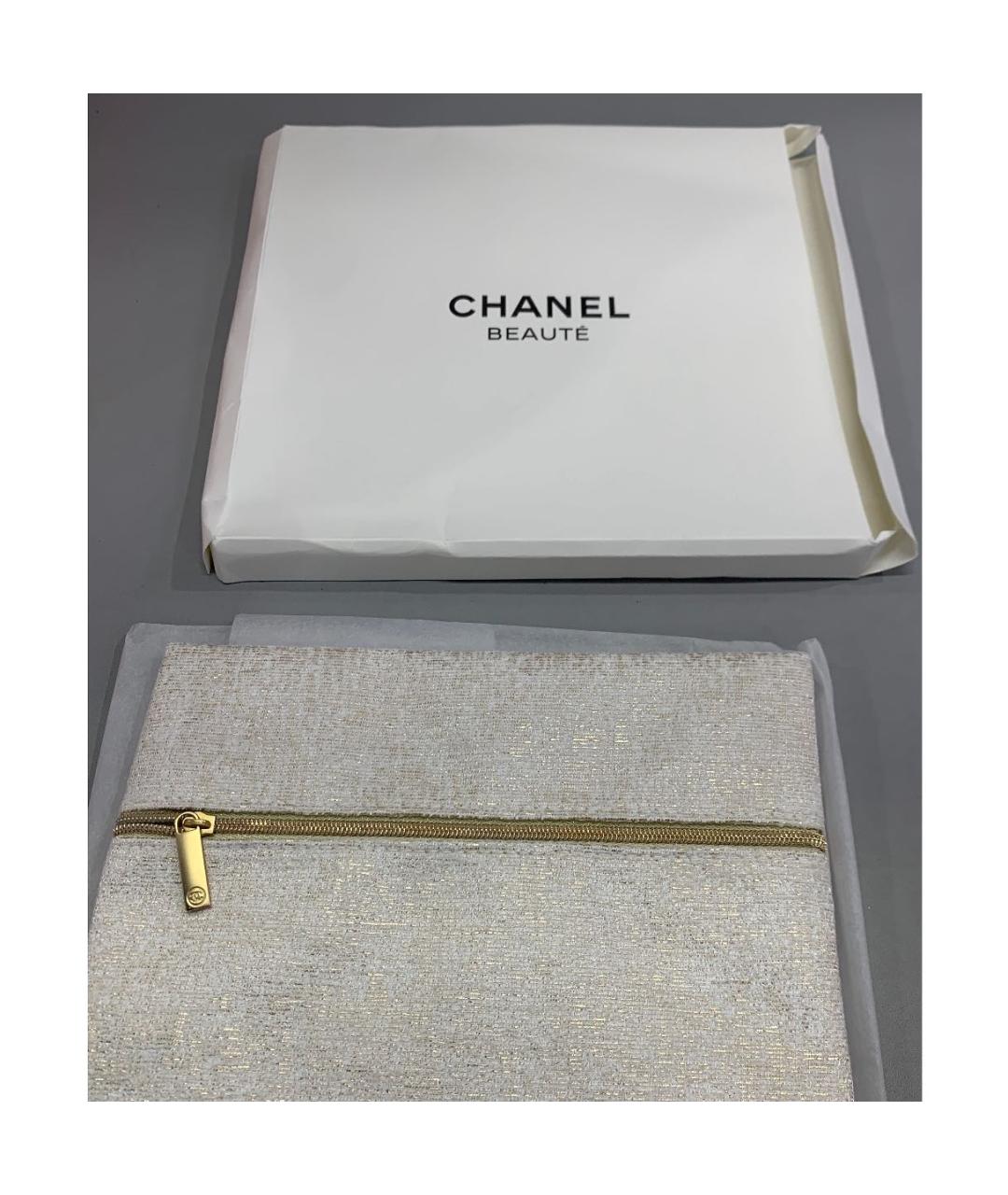 CHANEL Серебряная косметичка, фото 3