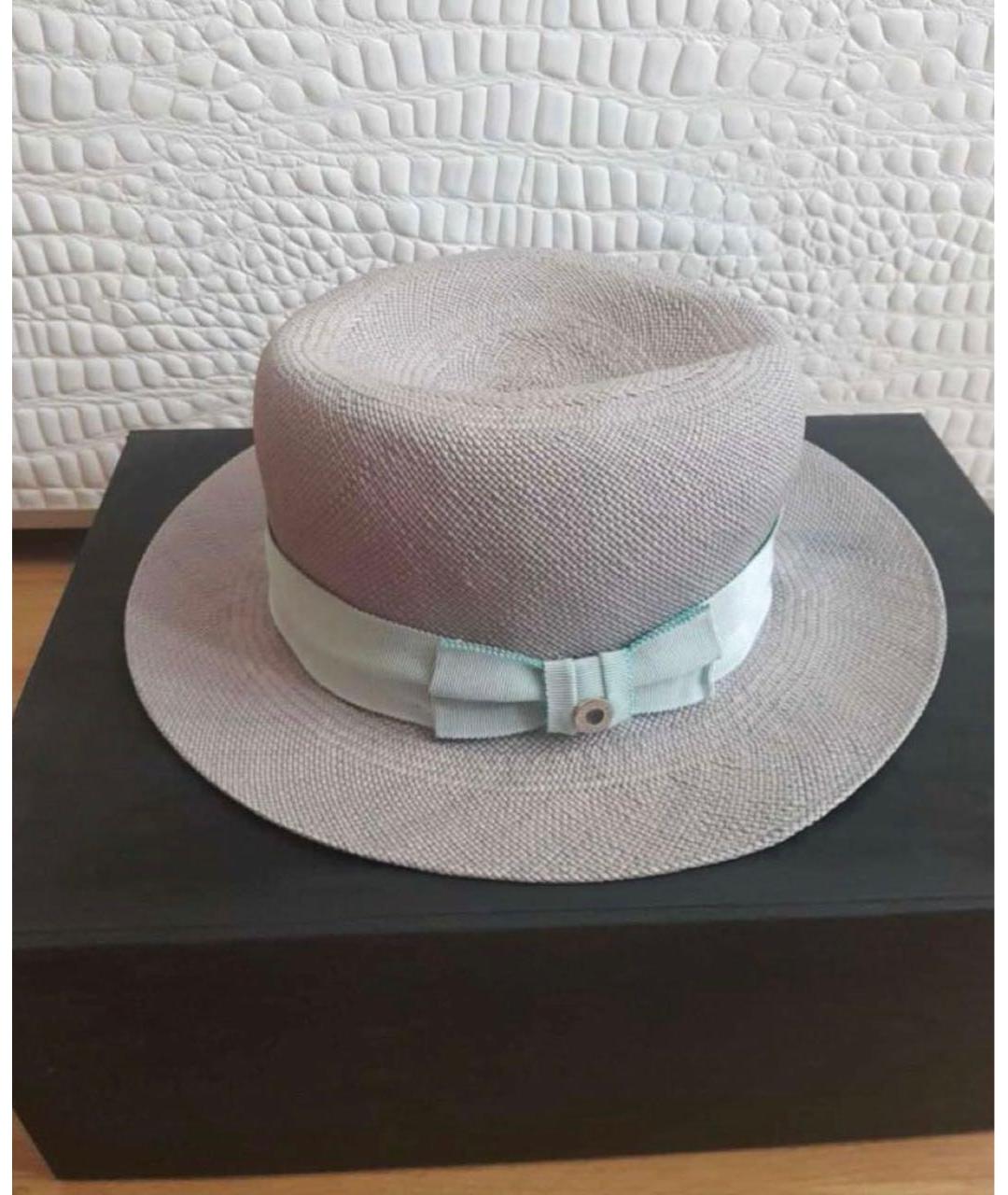 LORO PIANA Мульти соломенная шляпа, фото 2