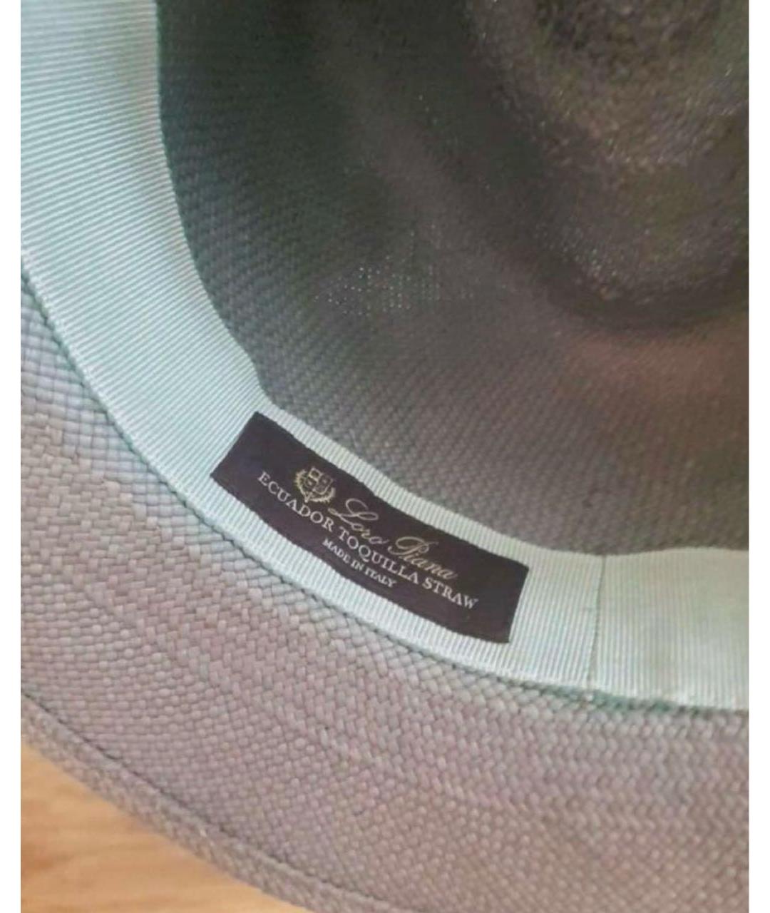 LORO PIANA Мульти соломенная шляпа, фото 4