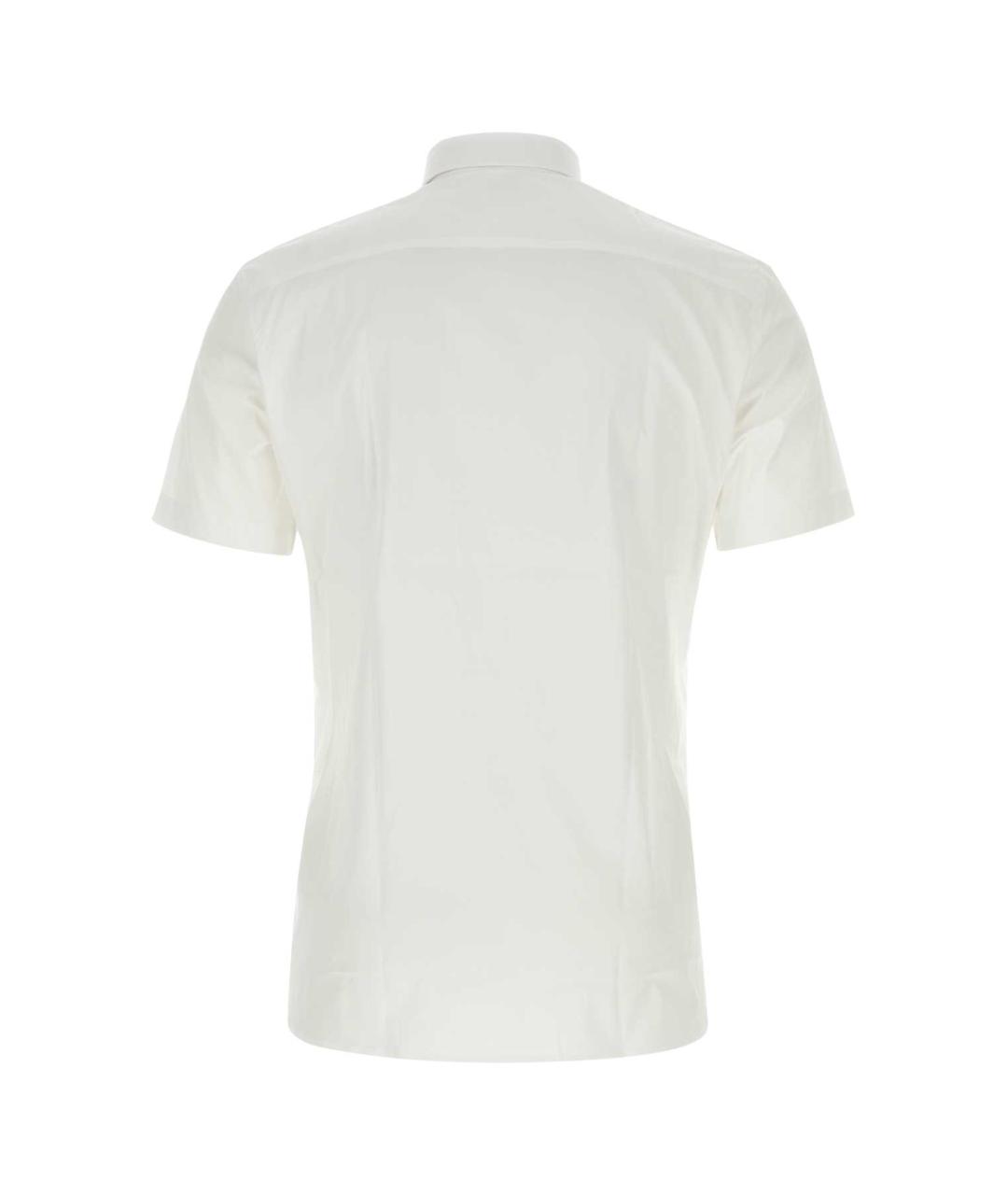 BURBERRY Белая хлопковая кэжуал рубашка, фото 2