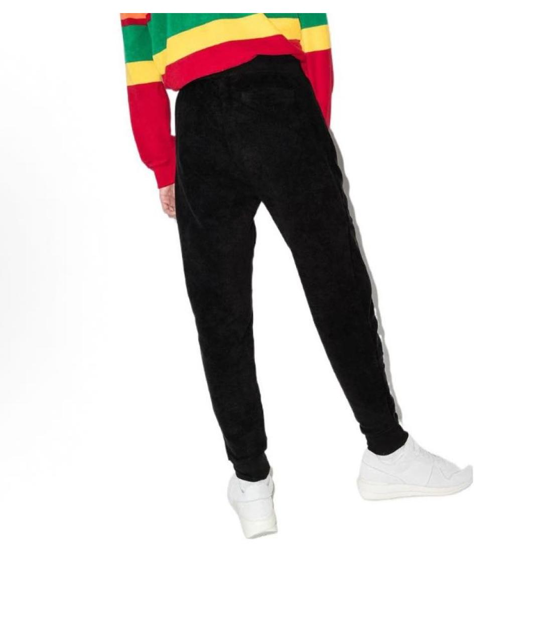 POLO RALPH LAUREN Черные полиэстеровые спортивные брюки и шорты, фото 3