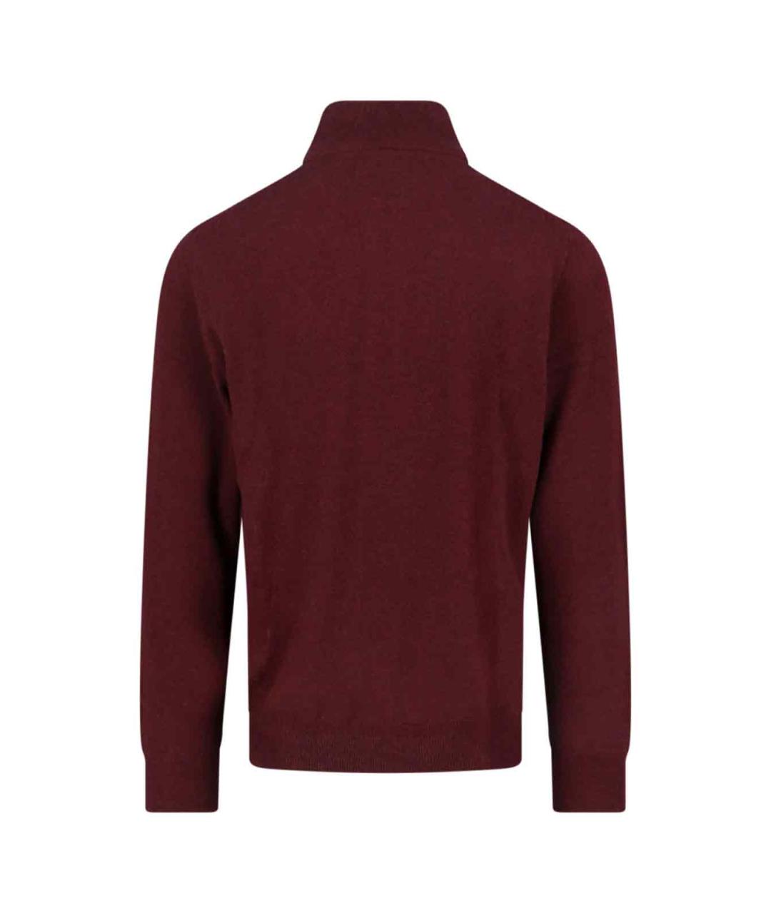 POLO RALPH LAUREN Красный шерстяной джемпер / свитер, фото 2