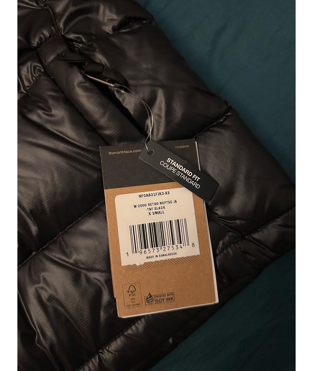 THE NORTH FACE Черный пуховик, фото 5
