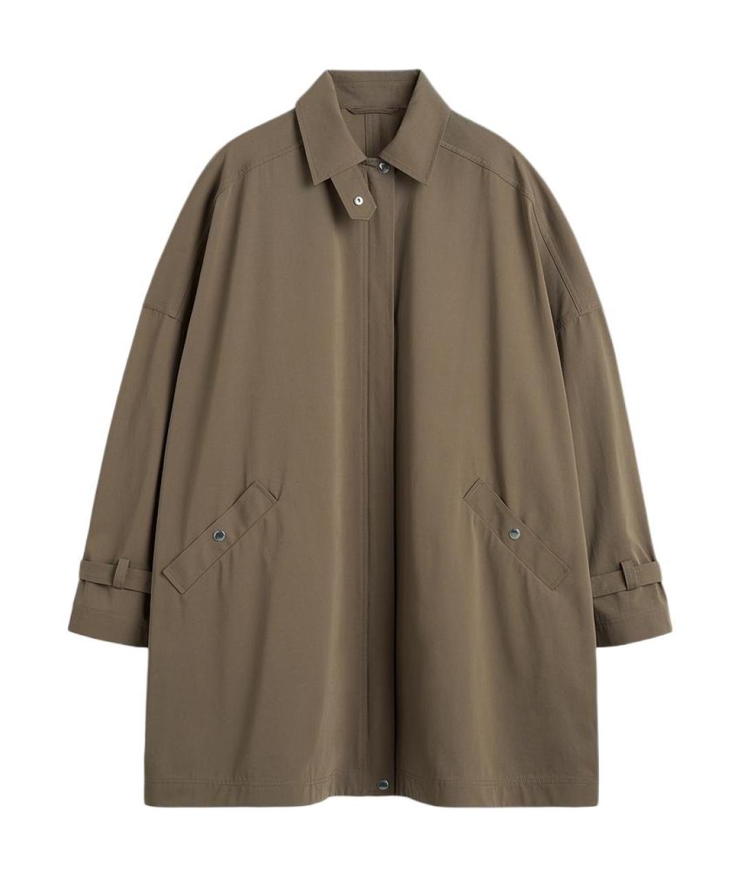 TOTEME Коричневый хлопковый тренч/плащ, фото 1