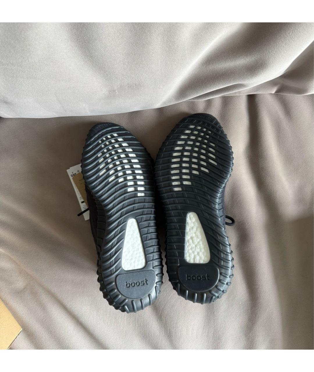 ADIDAS YEEZY Черные низкие кроссовки / кеды, фото 5