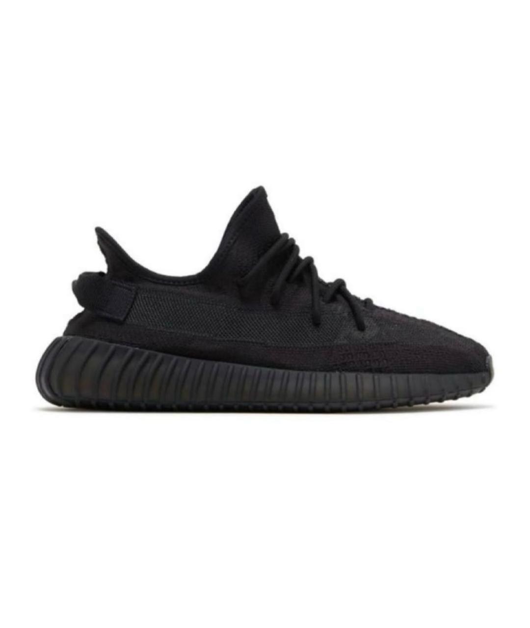 ADIDAS YEEZY Черные низкие кроссовки / кеды, фото 1