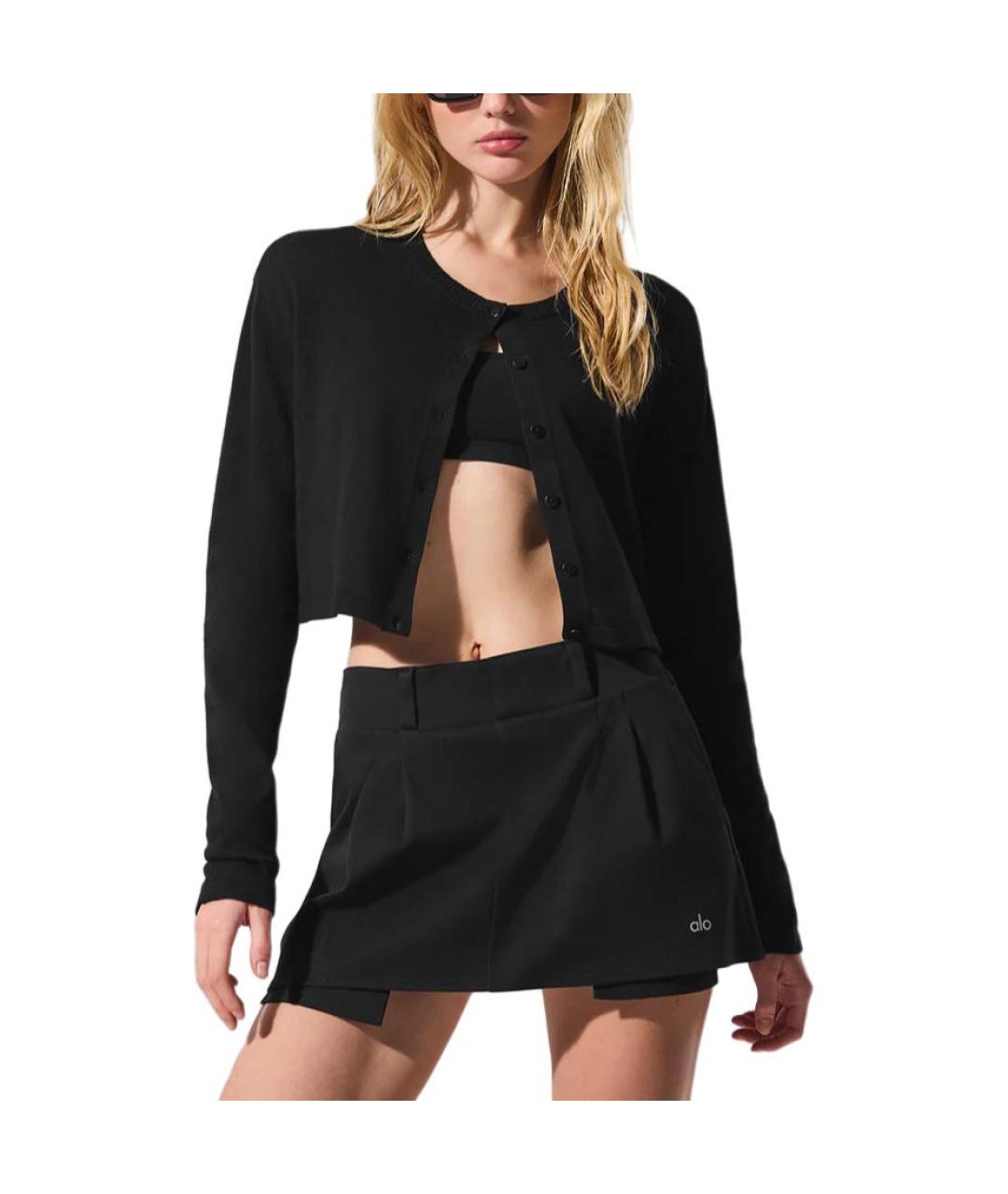 ALO YOGA Черный джемпер / свитер, фото 2