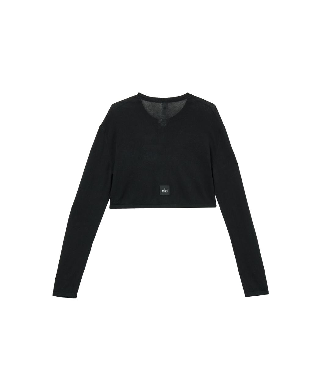ALO YOGA Черный джемпер / свитер, фото 1