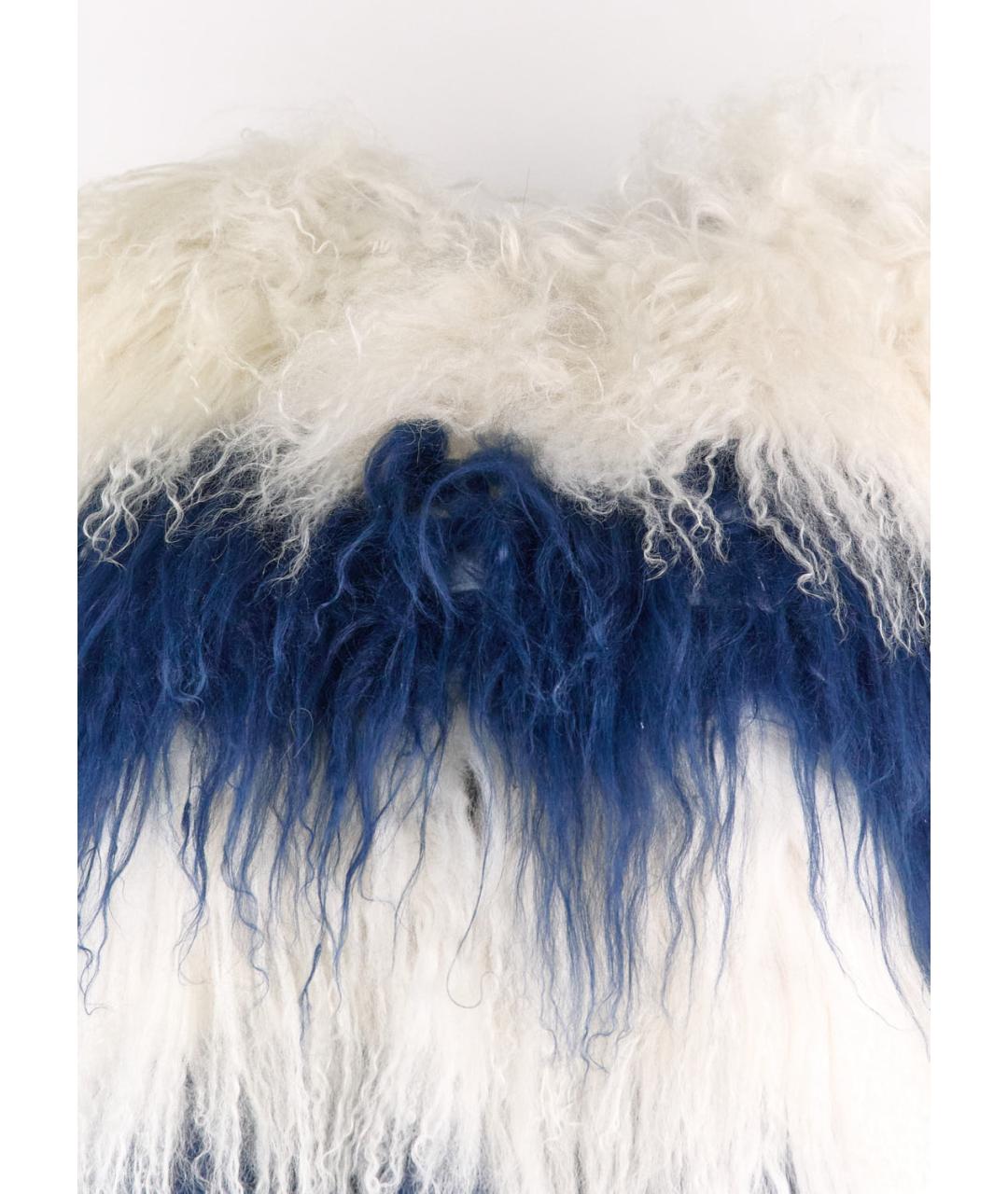 MSGM Мульти меховая шуба, фото 3