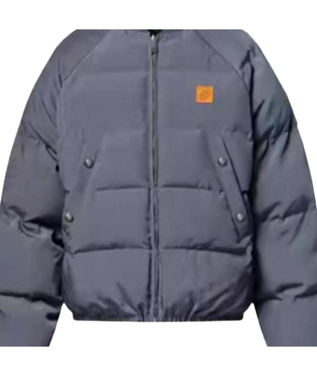 LOUIS VUITTON Голубой пуховик, фото 2