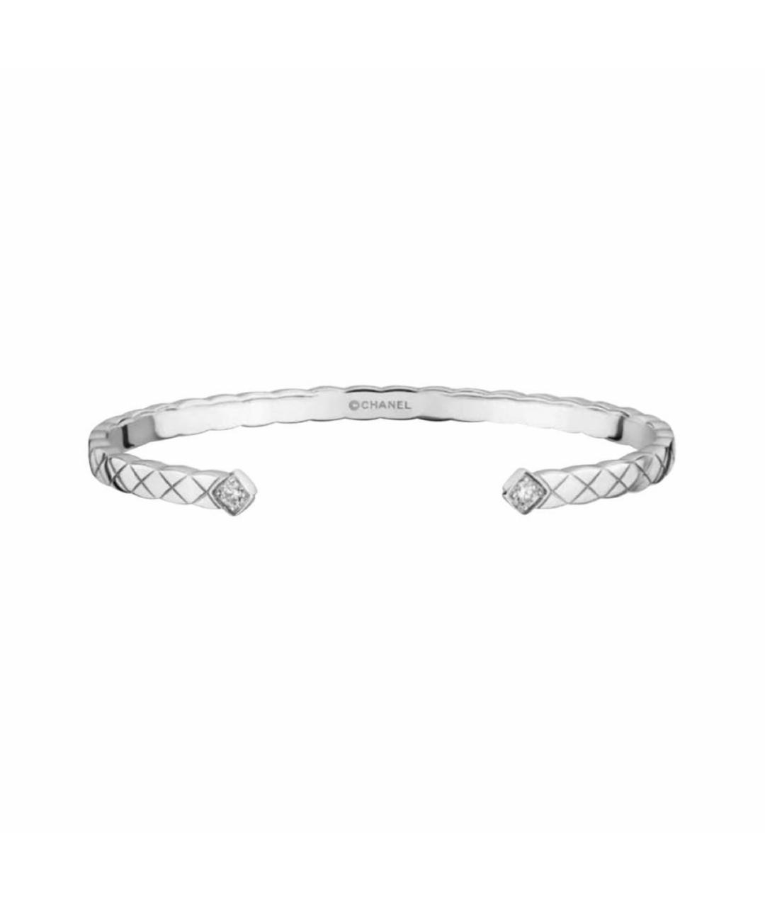 CHANEL Серебрянный браслет из белого золота, фото 1