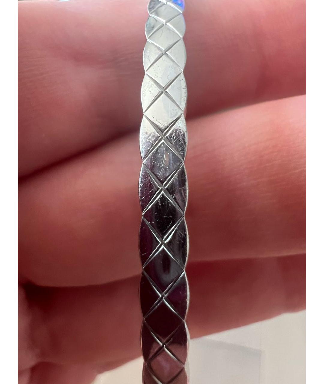 CHANEL Серебрянный браслет из белого золота, фото 7