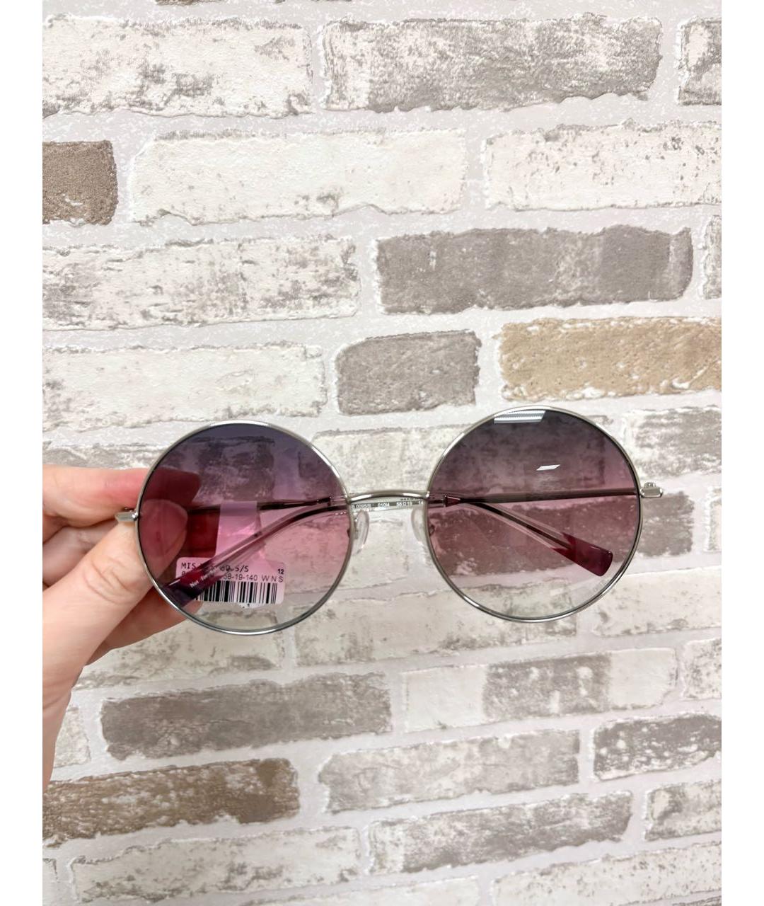 MISSONI Розовые металлические солнцезащитные очки, фото 8