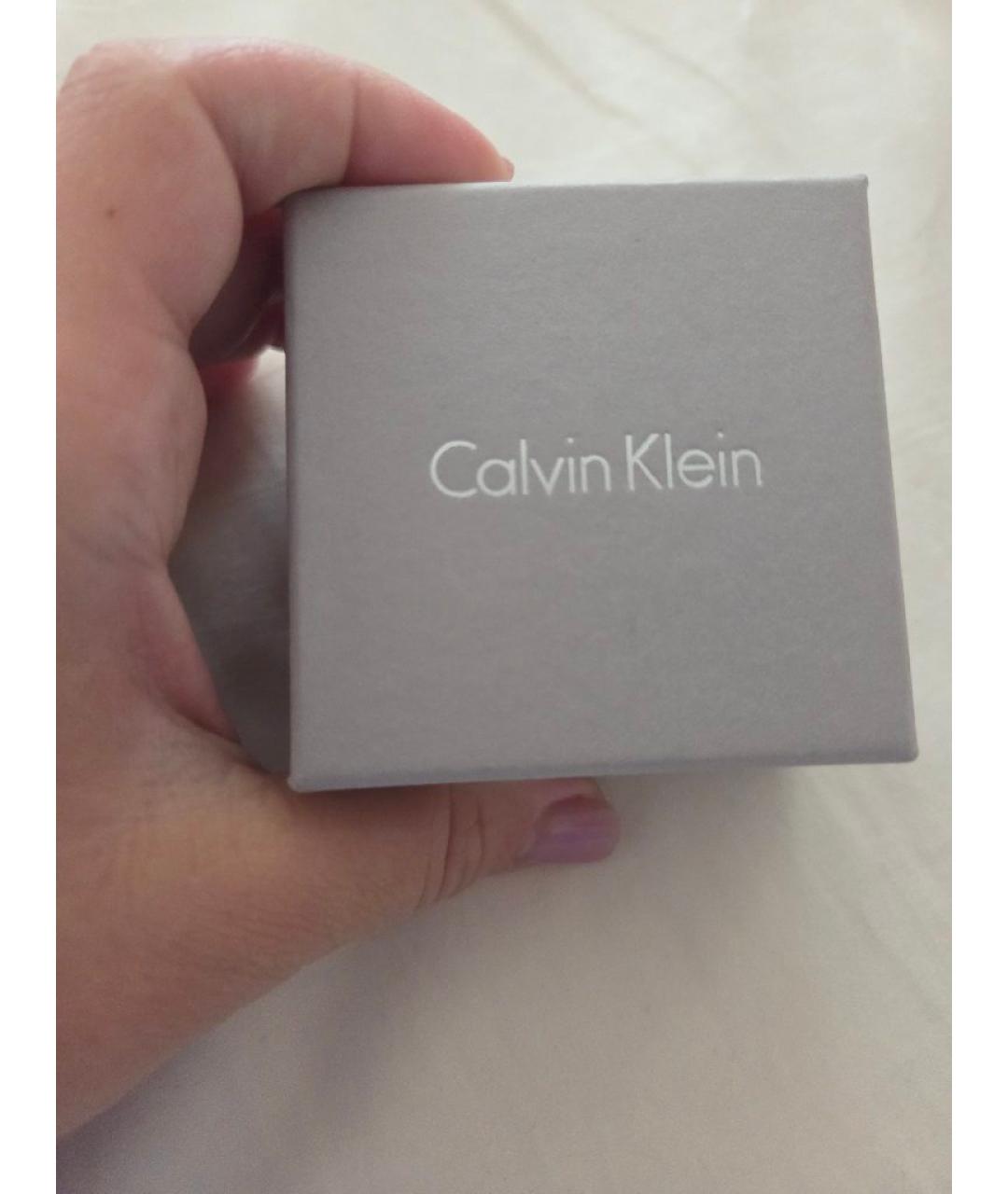 CALVIN KLEIN Серебряные серебряные серьги, фото 2