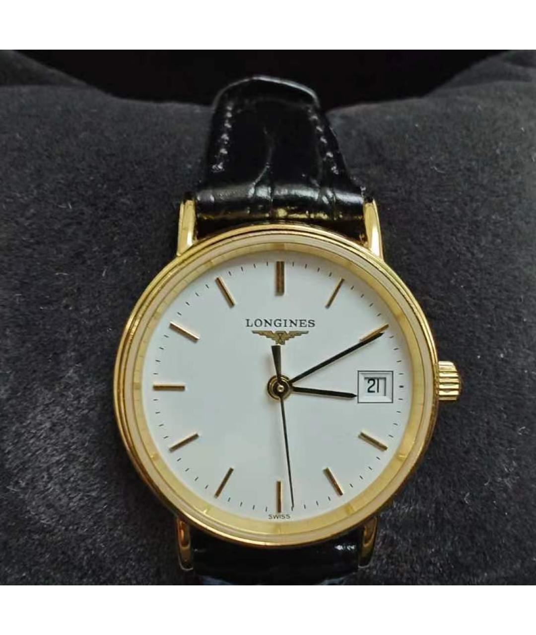 LONGINES Золотые металлические часы, фото 4
