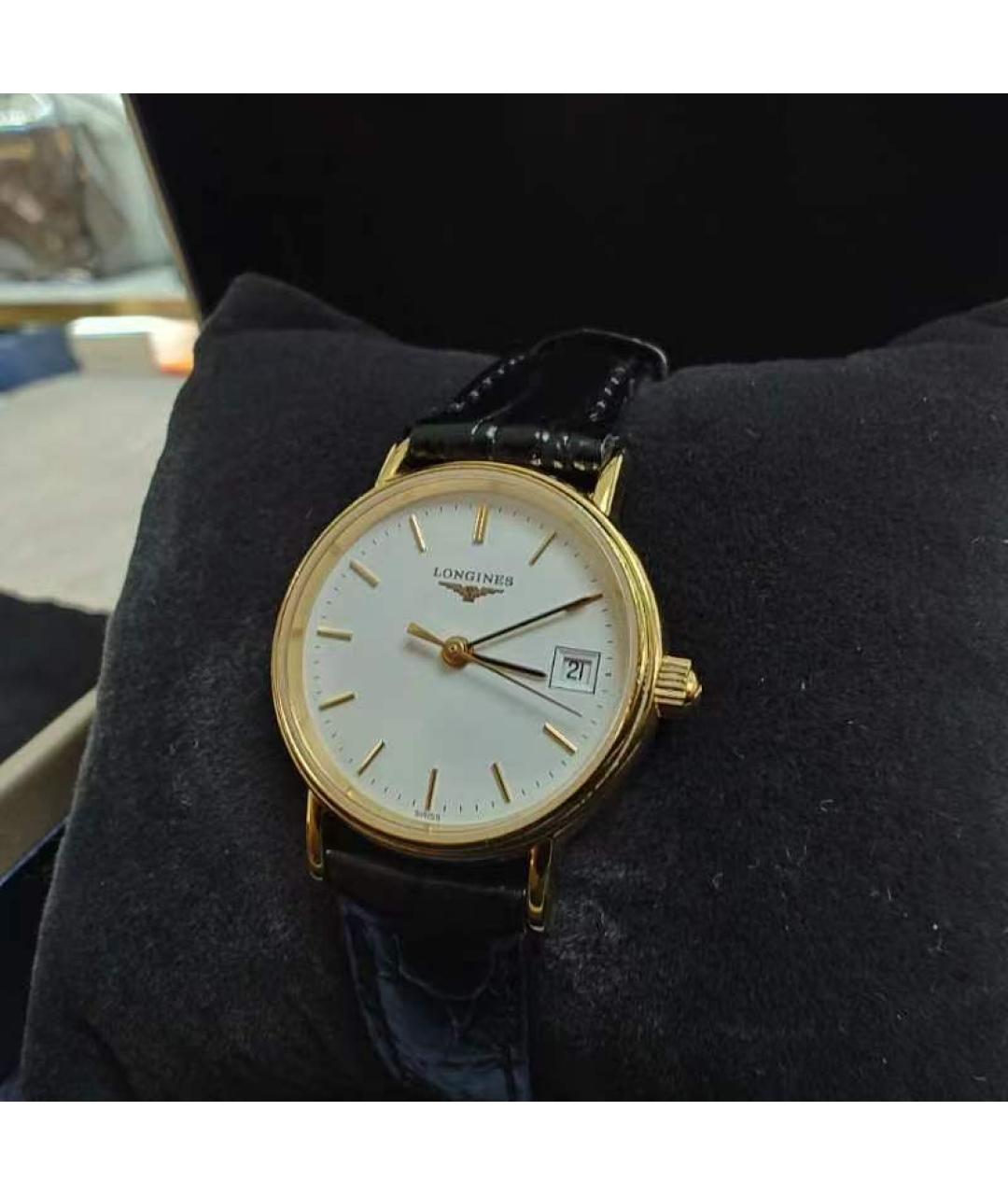 LONGINES Золотые металлические часы, фото 2