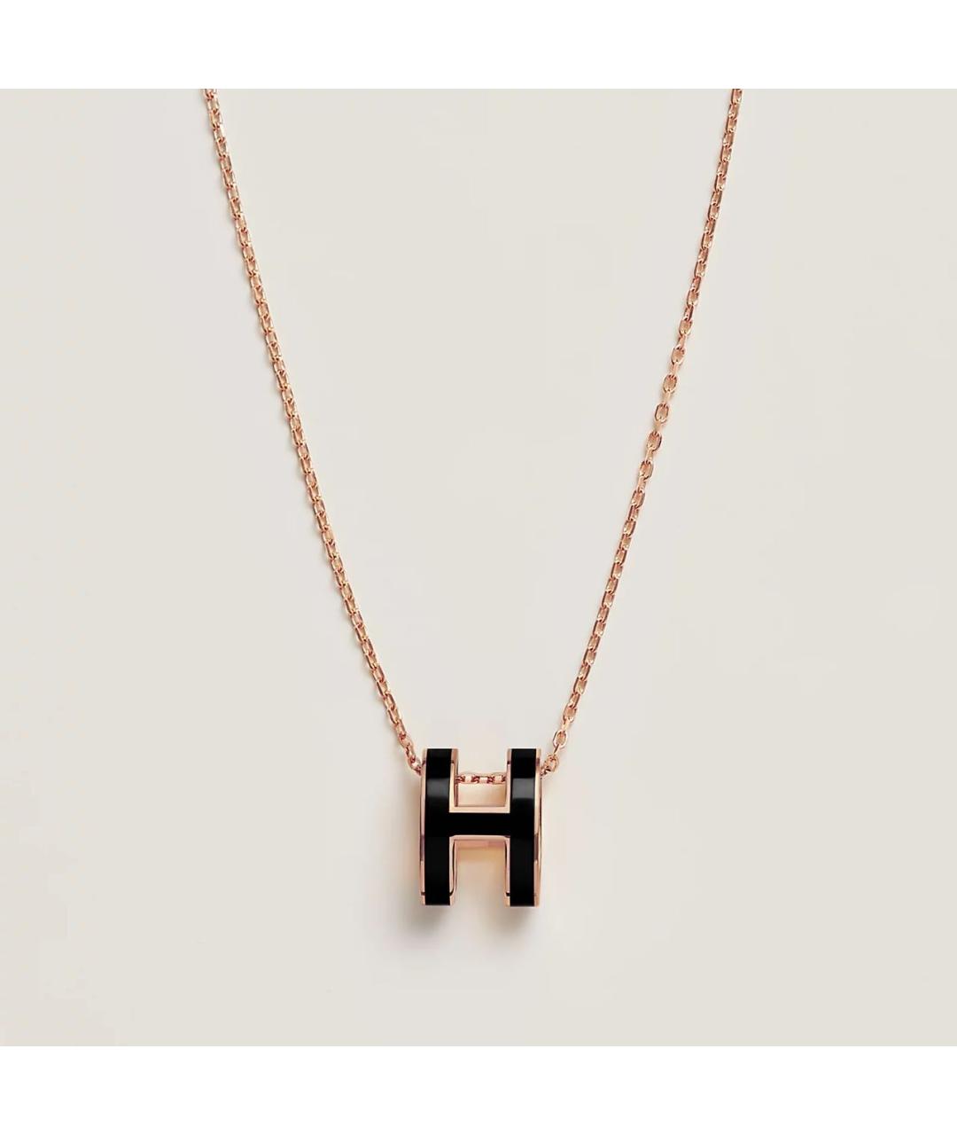 HERMES Черная подвеска, фото 3