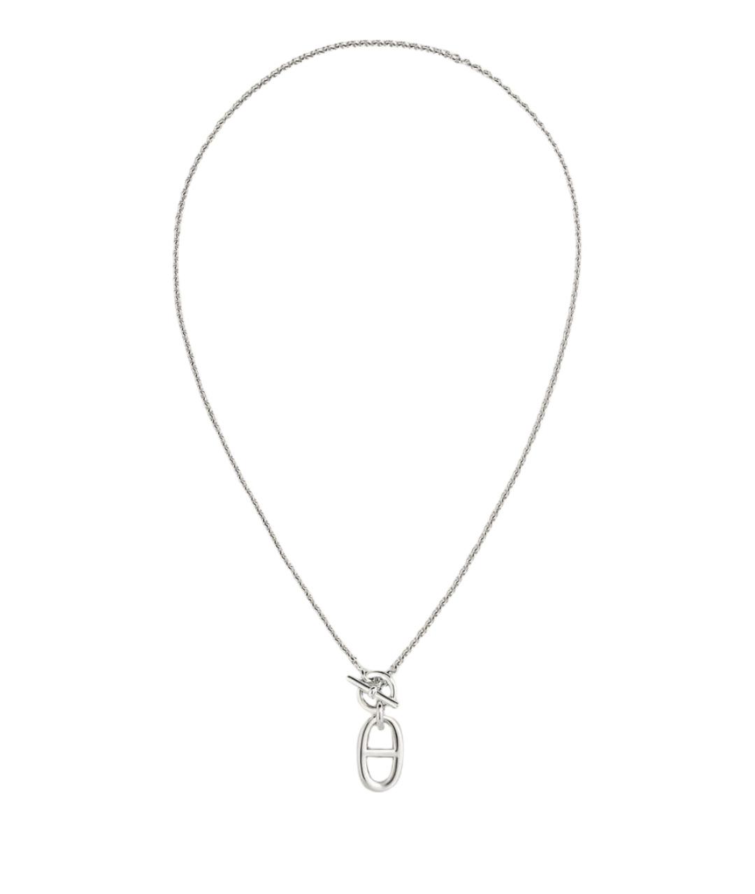 HERMES Серебряная подвеска, фото 1